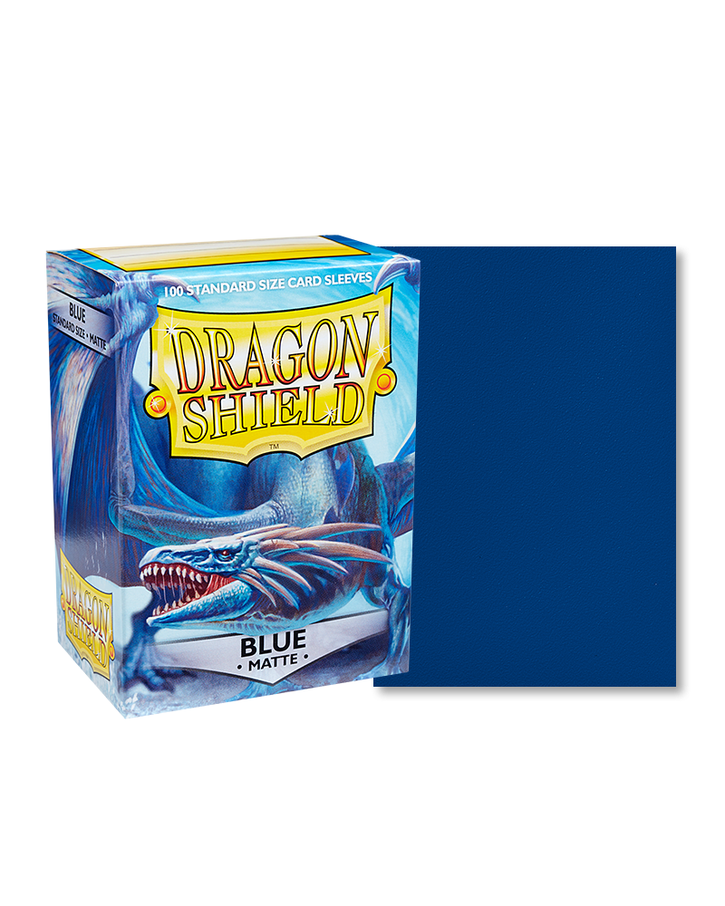 Dragon Shield Sleeves: Matte Blue (100 ct.)
