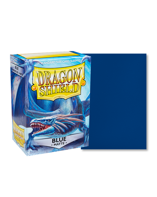 Dragon Shield Sleeves: Matte Blue (100 ct.)
