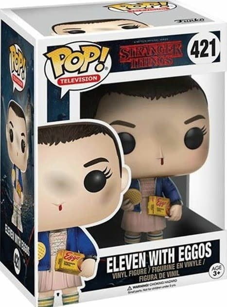 Stranger Things Eleven with Eggos Pop! Vinyl Figure