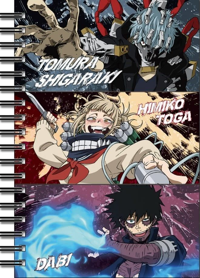 My Hero Academia - Villians Big 3 Notebook