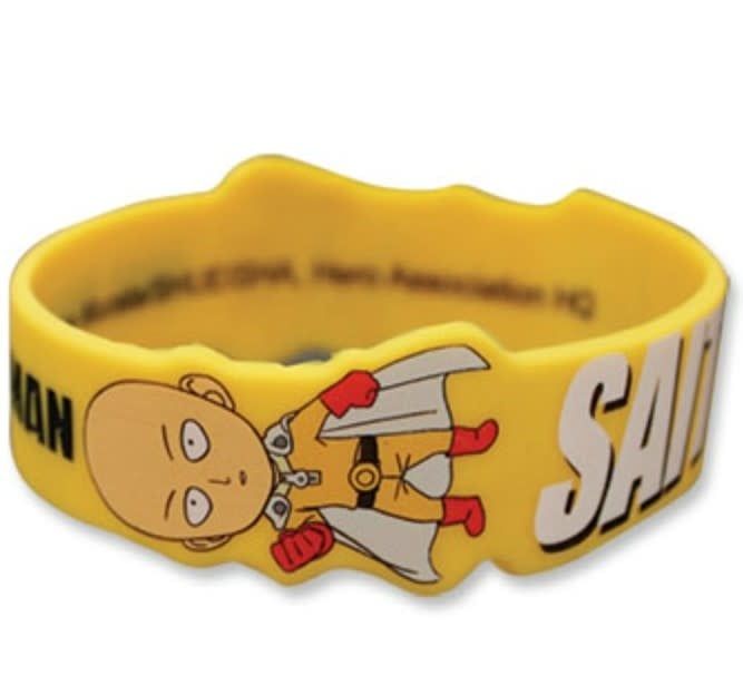 One Punch Man - Saitama PVC Wristband