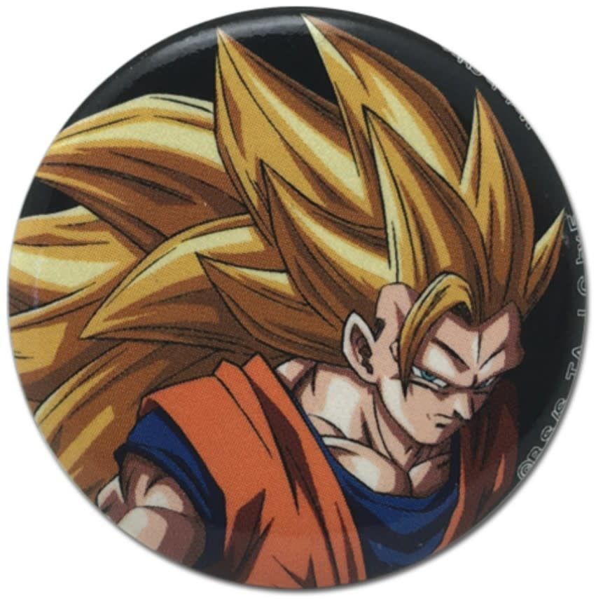 Dragon Ball Super - Super Saiyan 3 Goku 1.25&quot; Button