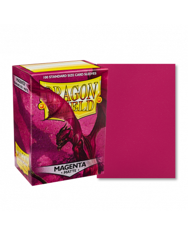 Dragon Shield Sleeve: Matte Magenta (100 ct.)