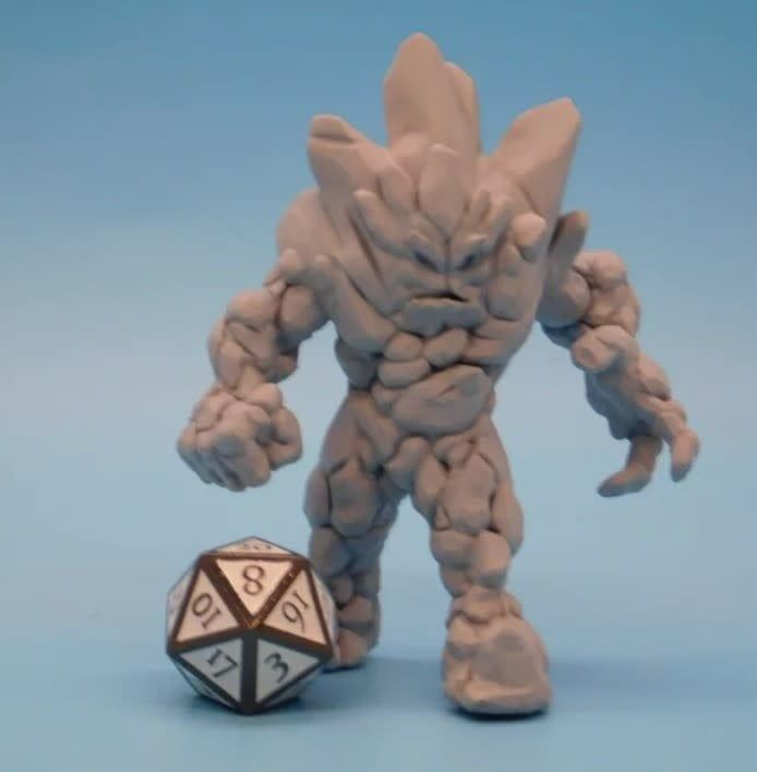 Dungeons &amp; Dragons - Figurines - Earth Elemental