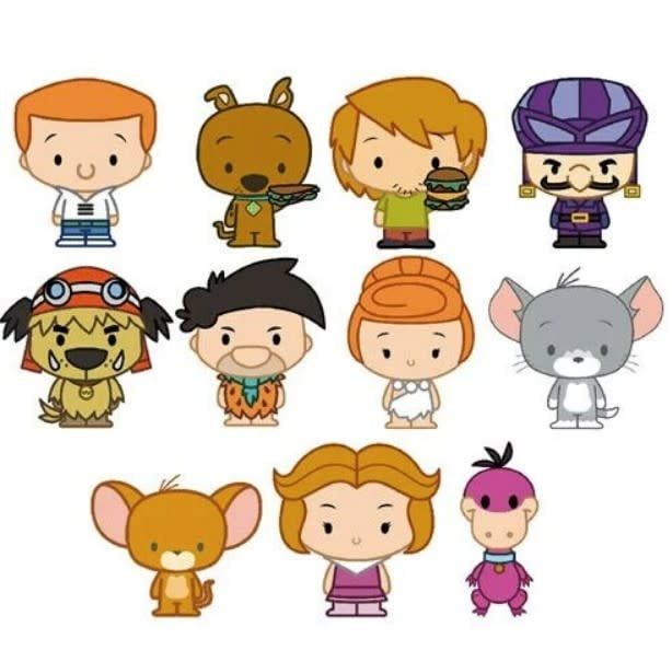 Hanna Barbera Figural Bag Clip