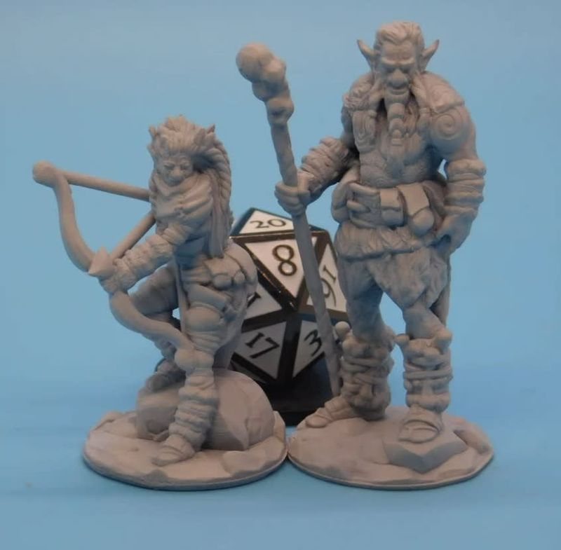 Dungeons &amp; Dragons - Figurines - Firbolgs