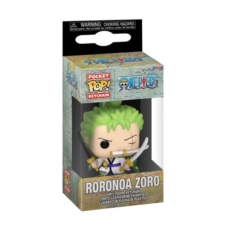 One Piece - Roronoa Zoro Pocket Pop! Keychain