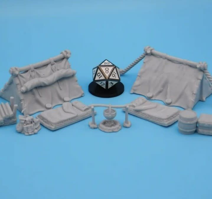 Dungeons &amp; Dragons - Figurines -  Camping Set