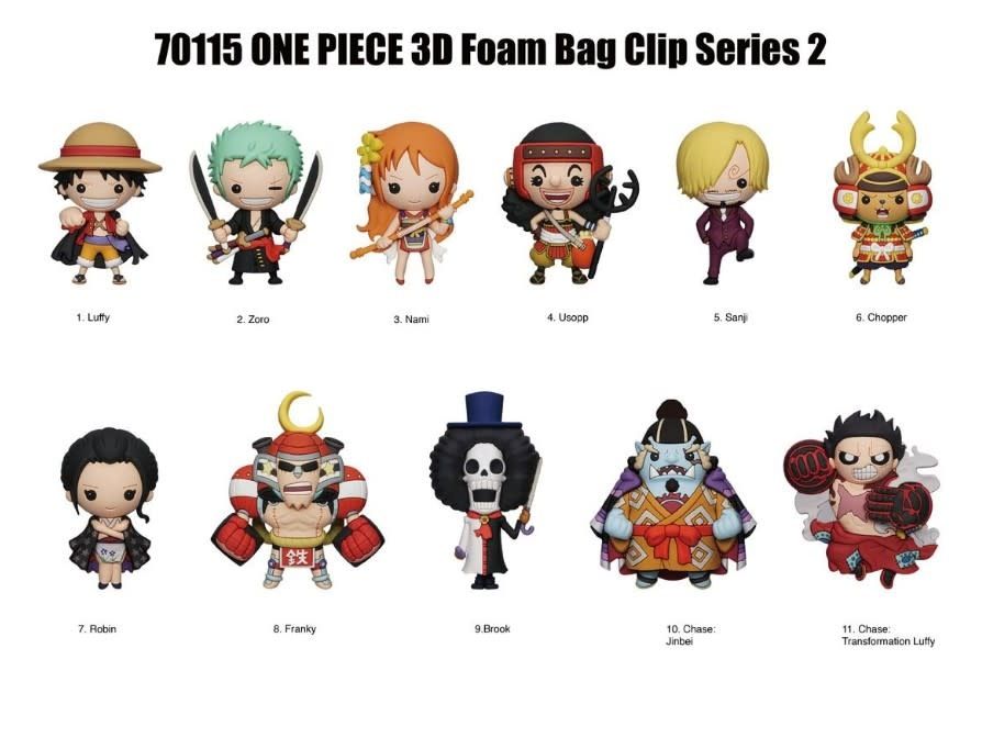 One Piece Figural Bag Clip - Series 2