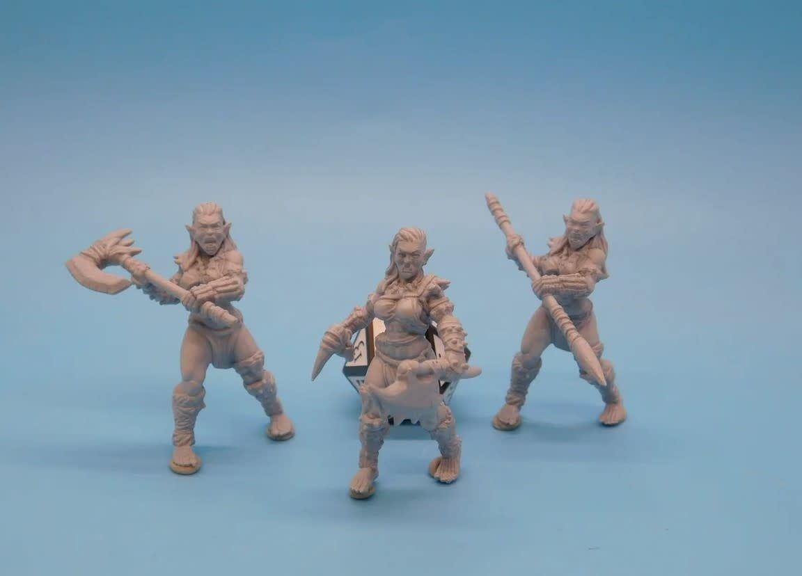 Dungeons &amp; Dragons - Figurines - Orc Females