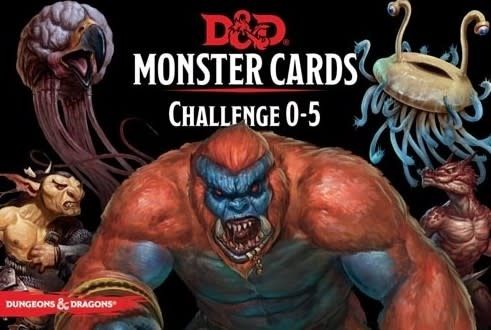 D&amp;D: Spellbook Cards - Monsters 0-5