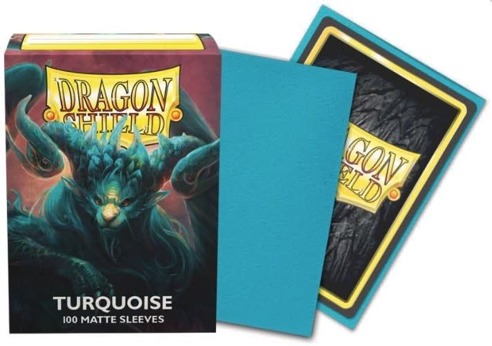 Dragon Shield Sleeves: Matte Turquoise (100 ct.)