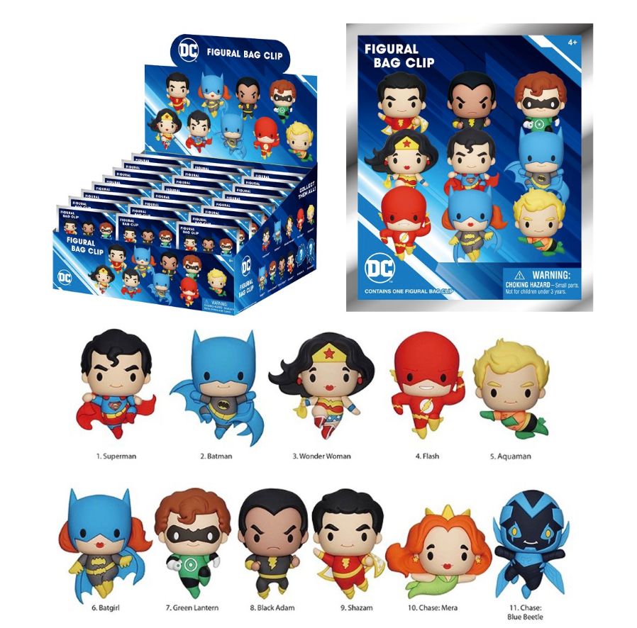 DC - Classic DC 3D Foam Bag Clip