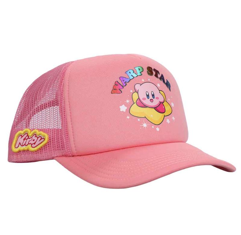 Kirby - Warp Star Foil Print Trucker Hat