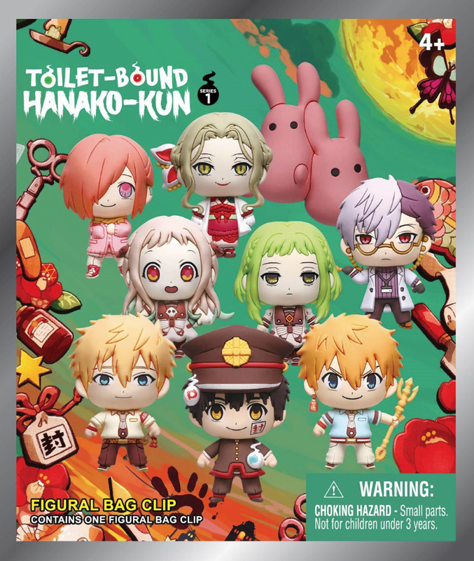 Toilet-Bound Hanako-Kun - 3D Bag Clips - Series 1