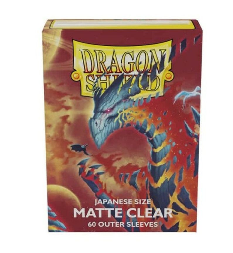 Dragon Shield Japanese Sleeves: Matte Clear (60 ct.)