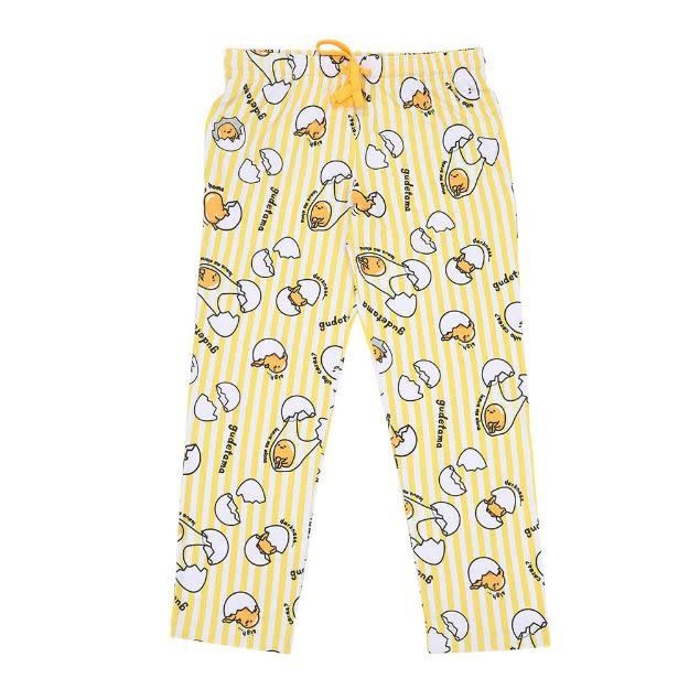 GUDETAMA AN EGGCELLENT ADVENTURE LOUNGE PANTS Small