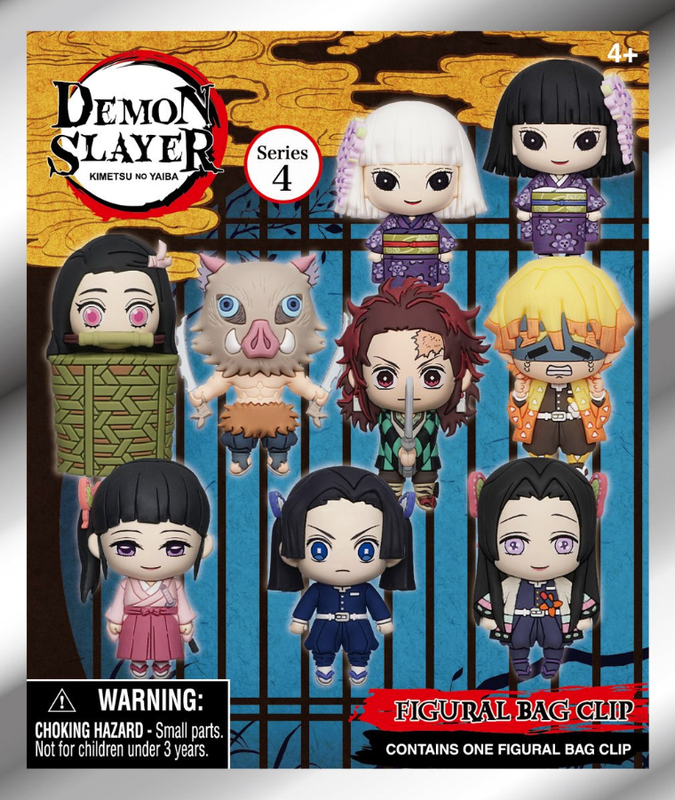 Demon Slayer - 3D Bag Clips - Series 4