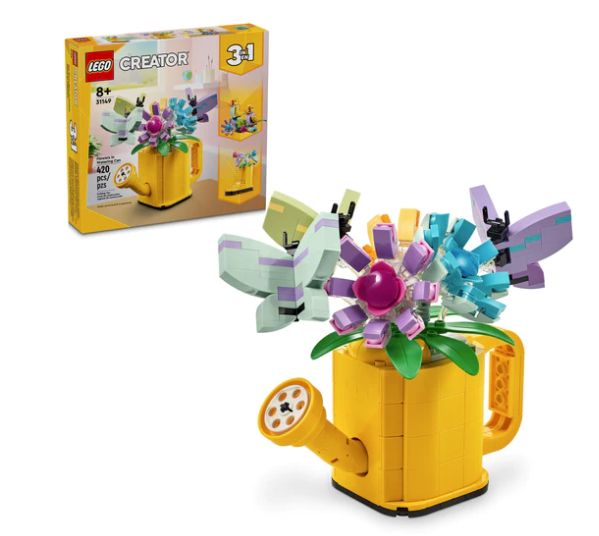 31149 Flowers in Watering Can CS