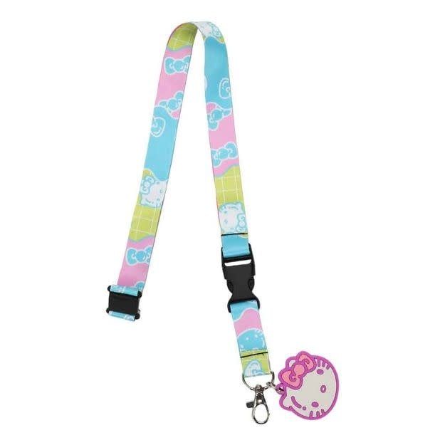 HELLO KITTY STRAWBERRY MILK LANYARD (225)