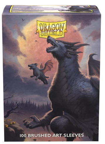 Dragon Shields: (100) Brushed Art - Halloween 2023