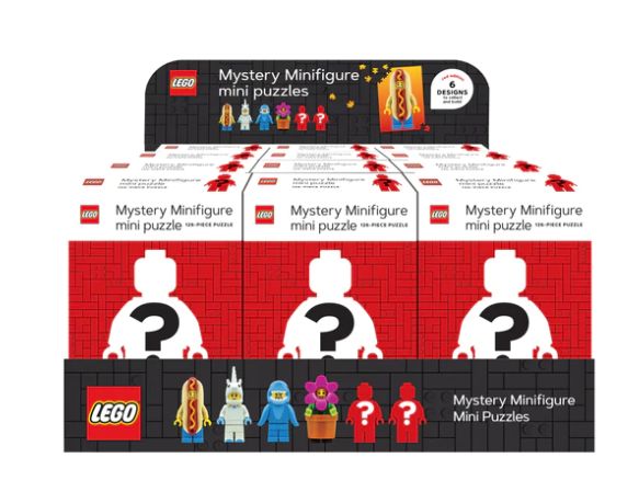LEGO® Mystery Minifigure Puzzles Red Edition CDU CS