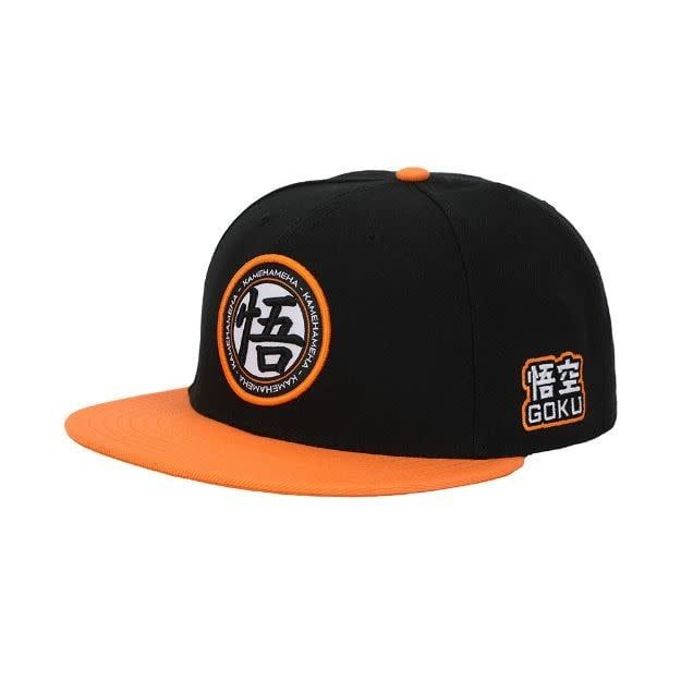 DRAGON BALL Z KAMEHAMEHA EMBROIDERED FLAT BILL SNAPBACK (225)