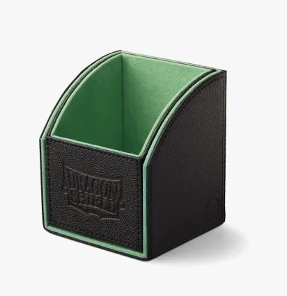 Dragon Shield Nest Deck Box - Black/Green (Holds 100+) - Dragon Shield Deck Boxes