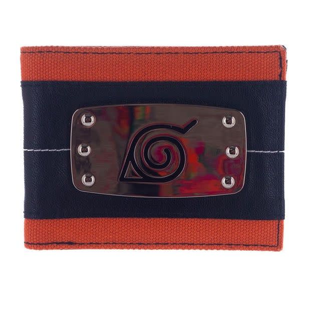 NARUTO METAL BADGE BI-FOLD WALLET (225)