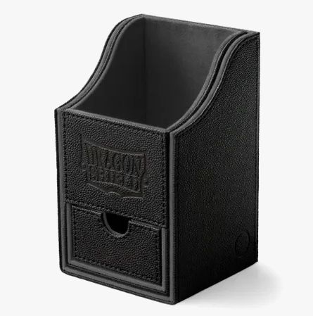 Dragon Shield Nest Plus Deck Box - Black (Holds 100+) - Dragon Shield Deck Boxes