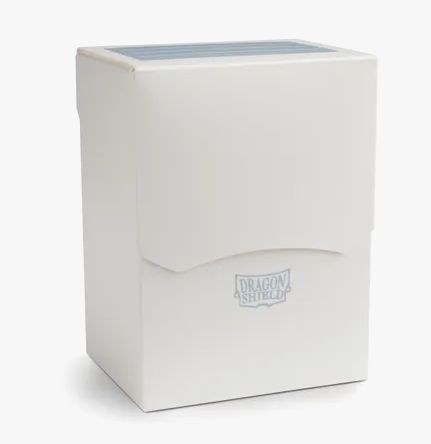 Dragon Shield Deck Shell - White (Holds 75+) - Dragon Shield Deck Boxes