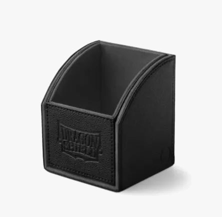 Dragon Shield Nest Deck Box - Black/Black (Holds 100+) - Dragon Shield Deck Boxes