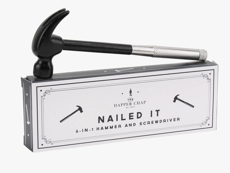 Dapper Chap Nail It 6 in 1 Hammer &amp; Screwdriver