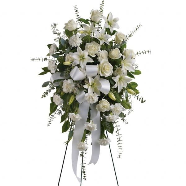 White Easel Spray