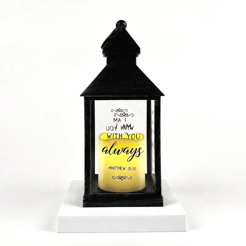 I am with you Always Lantern