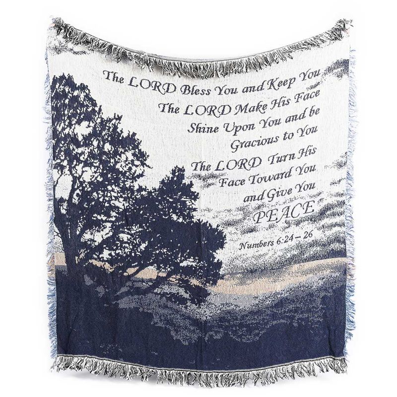 The Lord Bless You and Keep You Throw