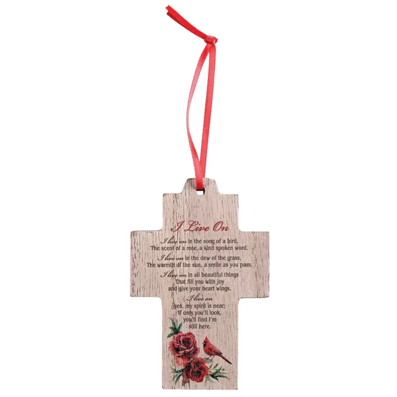 I Live On Ornament