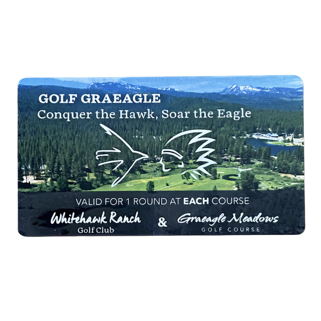 Hawk / Eagle - Two Course Play Card