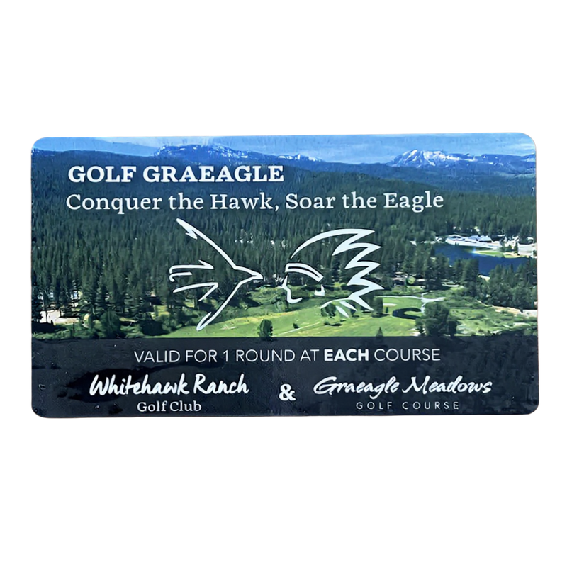 Hawk / Eagle - Two Course Play Card