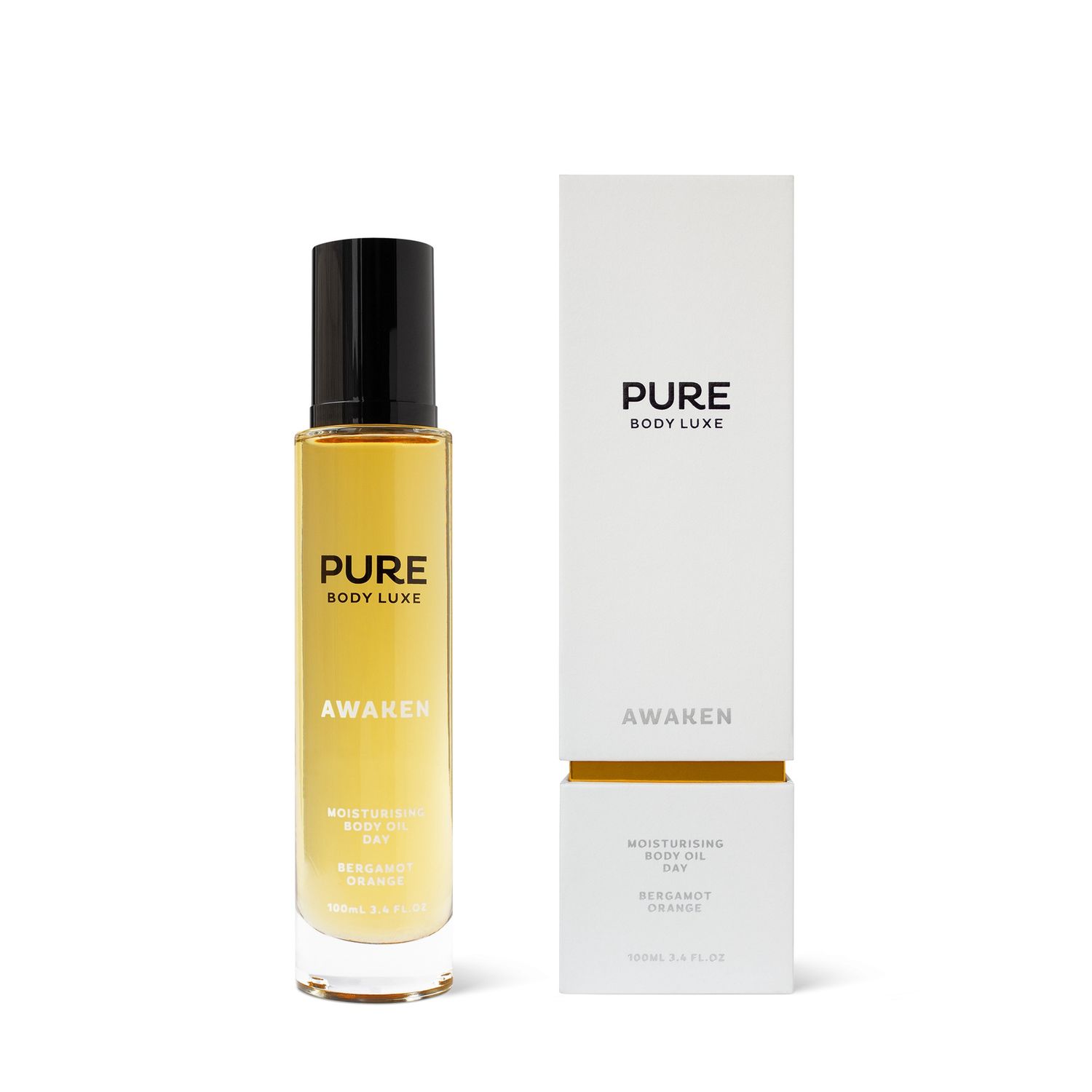 Pure Body Luxe Awaken Face &amp; Body Oil, Size: 100ml