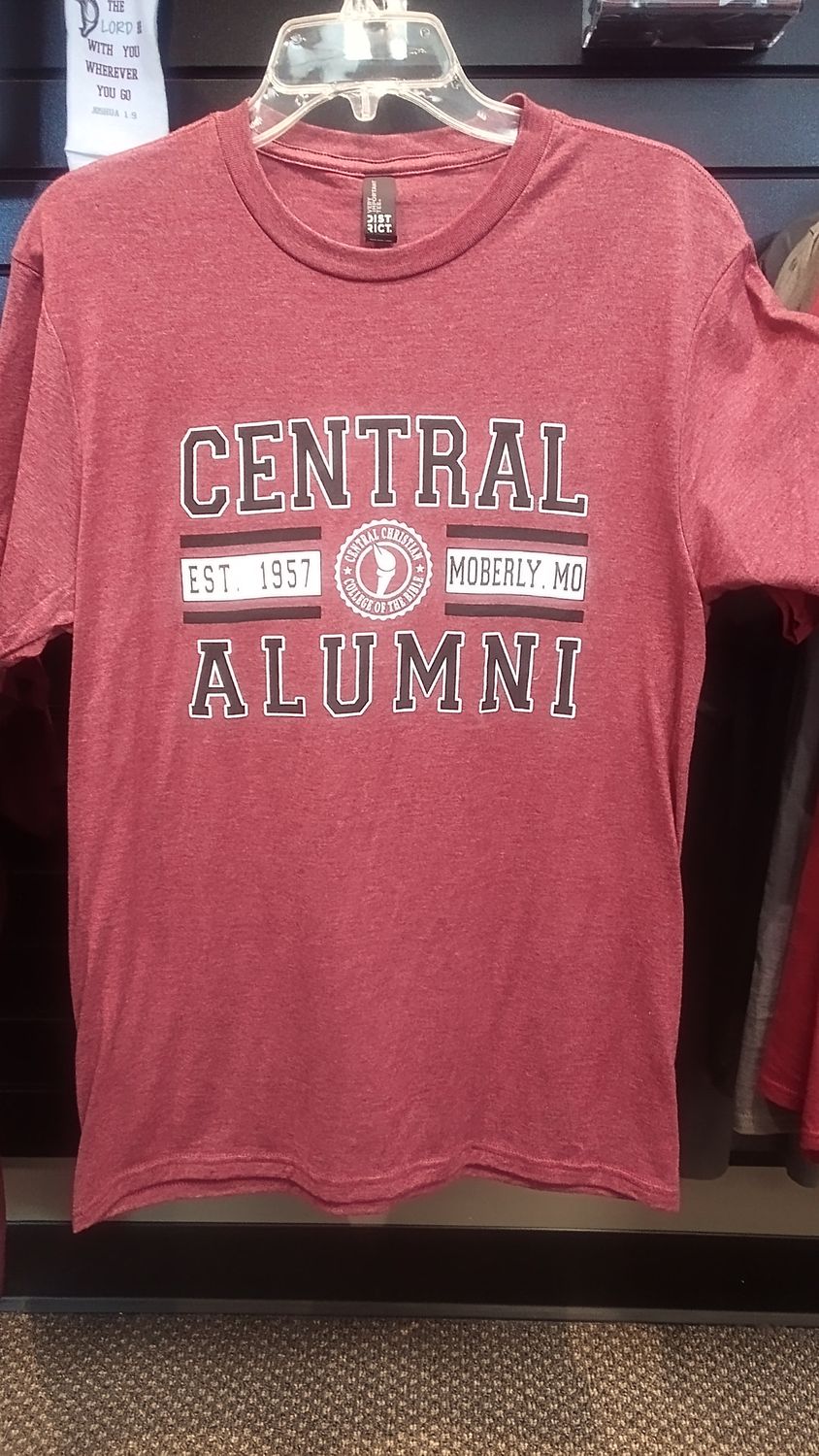 Alumni Tee, Color: Burgundy, Size: S