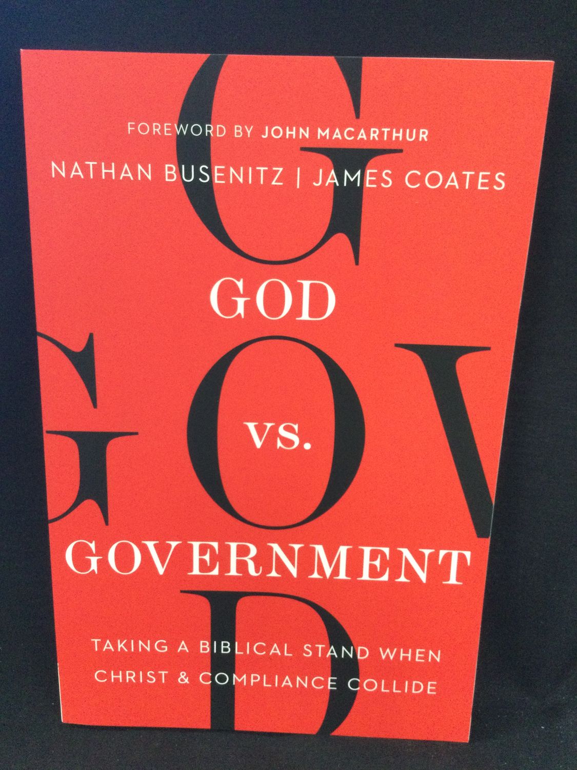 GOD VS GOVERNMENT