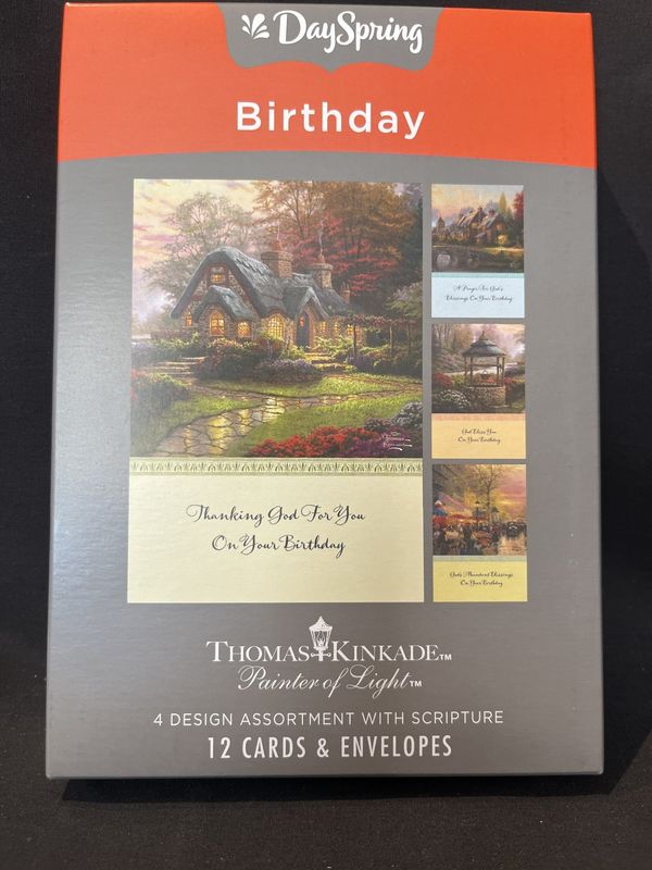 BOXED CD BIRTHDAY THOMAS KINKADE