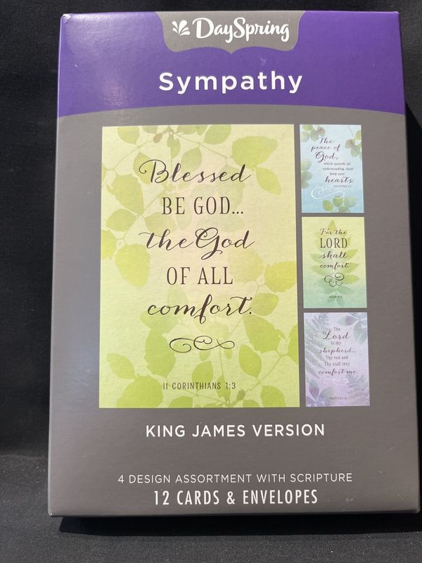 Blessed Be God... Sympathy Boxed Ca
