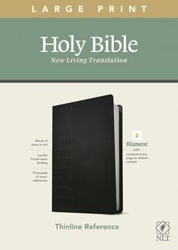NLT Large Print Thinline Reference Holy Bible