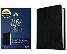 KJV Life Application Study Bible, Third Edition, Bonded Leather, Black