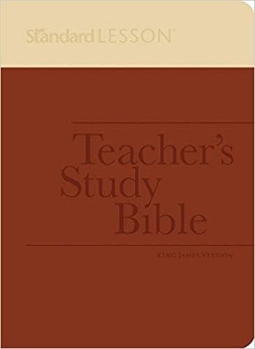 Standard Lesson Teacher&#39;s Study Bible―King James Version (DuoTone Edition)