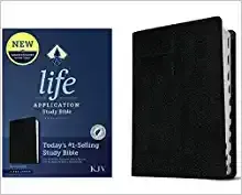 KJV Life Application Study Bible, Third Edition, Bonded Leather, Black, Indexed