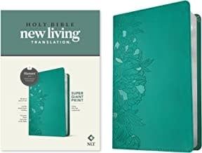 NLT Super Giant Print Bible, Filament-Enabled Edition, Peony Rich Teal