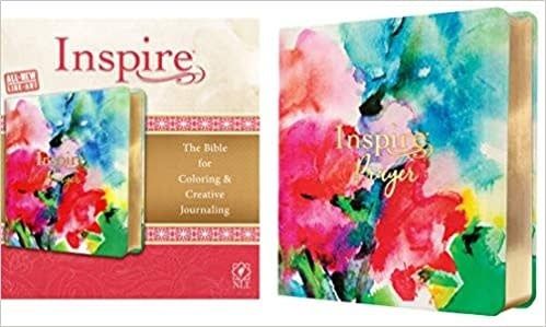 Inspire PRAYER Bible NLT (LeatherLike, Joyful Colors with Gold Foil Accents)